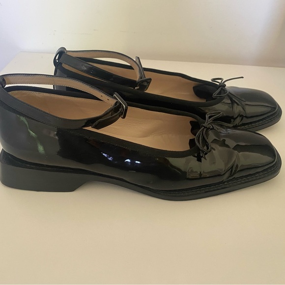 Chanel vintage interlocking CC Ballet Flats - Picture 3 of 6